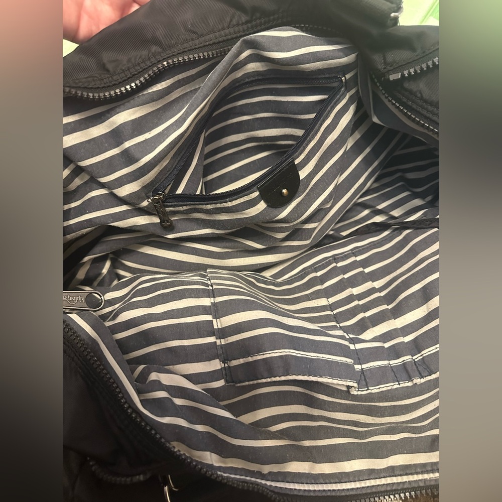 Kipling Black Nylon Art Medium Bag See carefully photos for all measurements💥 - Picture 14 of 16